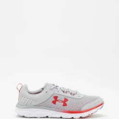 Best reviews of 🧨 Under Armour Charged Assert 8 Marble - Men's Mod Grey, White & Red ✨