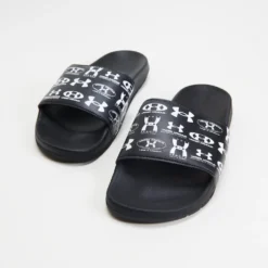 Buy 😀 Under Armour Core Remix 25th Slides Black ⌛ -Mens Shoes Shop http3A2F2Fstatic.theiconic.com .au2Fp2Funder armour 4614 6339431 3