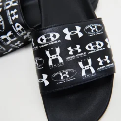 Buy 😀 Under Armour Core Remix 25th Slides Black ⌛ -Mens Shoes Shop http3A2F2Fstatic.theiconic.com .au2Fp2Funder armour 4635 6339431 4