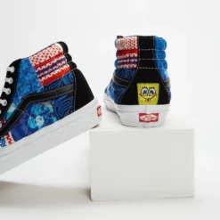 Flash Sale ❤️ SpongeBob x Vans Sandy Liang Sk8-Hi 38 DX Patchwork - Unisex Sandy Liang Patchwork ⌛ -Mens Shoes Shop http3A2F2Fstatic.theiconic.com .au2Fp2Fvans 0059 7757521 4