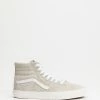 Cheap 😉 Vans SK8-Hi Pig Suede - Unisex Oatmeal & Snow White 👏