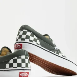 New ✔️ Vans Classic Slip-On - Unisex Checkerboard Thyme & True White 🎉 -Mens Shoes Shop http3A2F2Fstatic.theiconic.com .au2Fp2Fvans 1670 3309251 3