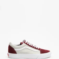 Buy ✨ Vans Old Skool Classic Sport - Unisex Port Red & White ❤️