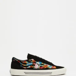 Flash Sale 😀 Vans Anaheim Factory SID DX - Unisex Flower Flame & Black ⌛