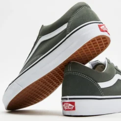 Wholesale 👏 Vans Old Skool - Unisex Thyme & True White 👍 -Mens Shoes Shop http3A2F2Fstatic.theiconic.com .au2Fp2Fvans 6366 1002341 4