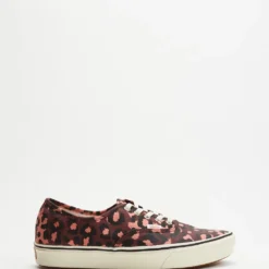 Budget ⭐ Vans ComfyCush Authentic - Unisex Terra Cotta & Port Royale Leopard 👍