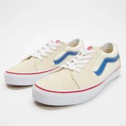 Cheapest 🛒 Vans Sk8-Low Classic - Unisex White & Navy ✨ -Mens Shoes Shop http3A2F2Fstatic.theiconic.com .au2Fp2Fvans 7668 0527221 3