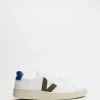 Coupon ⭐ Veja URCA - Men's White & Indigo 😀