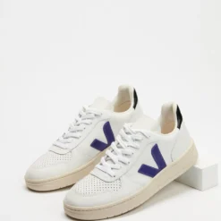 Promo 👏 Veja V10 - Unisex Extra White Purple Black Leather ⌛ -Mens Shoes Shop http3A2F2Fstatic.theiconic.com .au2Fp2Fveja 3344 1398421 3