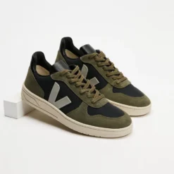Promo 😍 Veja V10 - Men's Black Oxford, Grey Mud Ripstop ⭐ -Mens Shoes Shop http3A2F2Fstatic.theiconic.com .au2Fp2Fveja 3374 4398421 3