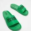 Deals 🔥 Versace Jeans Couture Logo Pool Slides - Men's Viper 🌟