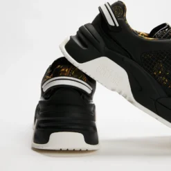 Hot Sale 👍 Versace Jeans Couture Printed Mesh Sneakers Black ⌛ -Mens Shoes Shop http3A2F2Fstatic.theiconic.com .au2Fp2Fversace jeans 4454 7557331 4