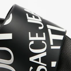 Brand new ❤️ Versace 🌟 Jeans Couture Repeat Logo Pool Slides - Men's Nero 🥰 -Mens Shoes Shop http3A2F2Fstatic.theiconic.com .au2Fp2Fversace jeans 6057 4657331 3