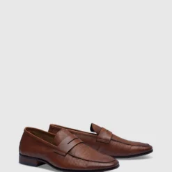 Best Sale 🛒 Yd. Dayton Textured Loafer COGNAC ❤️ -Mens Shoes Shop http3A2F2Fstatic.theiconic.com .au2Fp2Fyd 9222 4752621 3