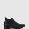 Cheap 🌟 Zeroe Jersey Low Chelsea Boots Black 👍