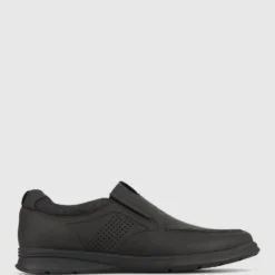 Flash Sale 🤩 Zeroe Bill Slip On Casual Shoes Black 👏