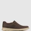 Outlet 🤩 Zeroe Bill Slip On Casual Shoes Brown 🧨