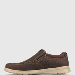 Outlet 🤩 Zeroe Bill Slip On Casual Shoes Brown 🧨 -Mens Shoes Shop http3A2F2Fstatic.theiconic.com .au2Fp2Fzeroe 0782 1483141 3