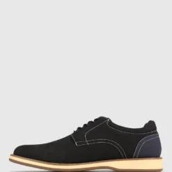 Promo 👍 Zeroe Vince Top Stitch Lace Up Shoes Black ⌛ -Mens Shoes Shop http3A2F2Fstatic.theiconic.com .au2Fp2Fzeroe 5477 0345441 3