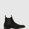 Best Sale ✨ Zeroe Kennedy Chelsea Boots Black Micro 😍