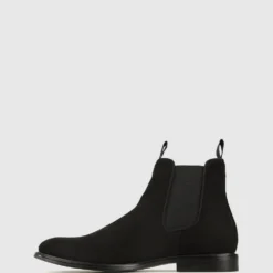 Best Sale ✨ Zeroe Kennedy Chelsea Boots Black Micro 😍 -Mens Shoes Shop http3A2F2Fstatic.theiconic.com .au2Fp2Fzeroe 6667 4759231 3