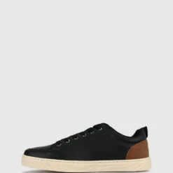 Best deal 🛒 Zeroe Harley Feature Stripe Sneakers Black ✨ -Mens Shoes Shop http3A2F2Fstatic.theiconic.com .au2Fp2Fzeroe 8401 8009421 3