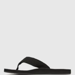 Hot Sale ⌛ Zeroe Super Canvas ❤️ Thongs Black 🌟 -Mens Shoes Shop http3A2F2Fstatic.theiconic.com .au2Fp2Fzeroe 9304 6184441 3