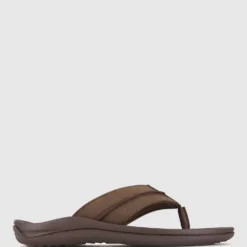 Hot Sale 🎉 Zeroe Taz Vegan Leather Thongs Brown 👏